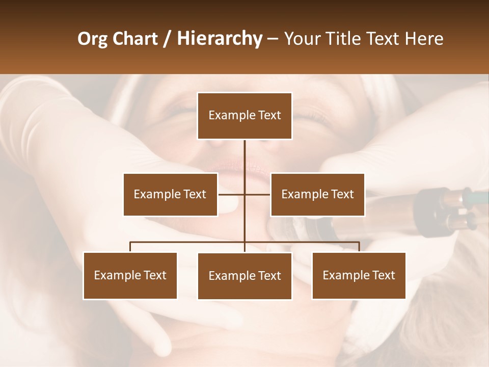 A Woman Getting A Botula Injection From A Doctor PowerPoint Template
