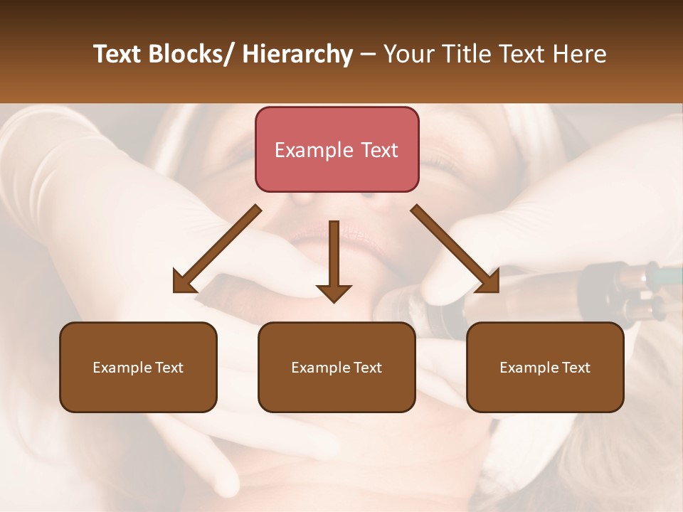 A Woman Getting A Botula Injection From A Doctor PowerPoint Template