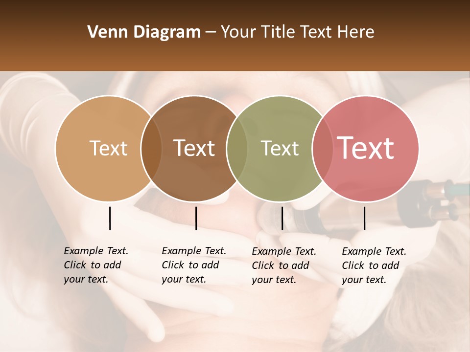 A Woman Getting A Botula Injection From A Doctor PowerPoint Template