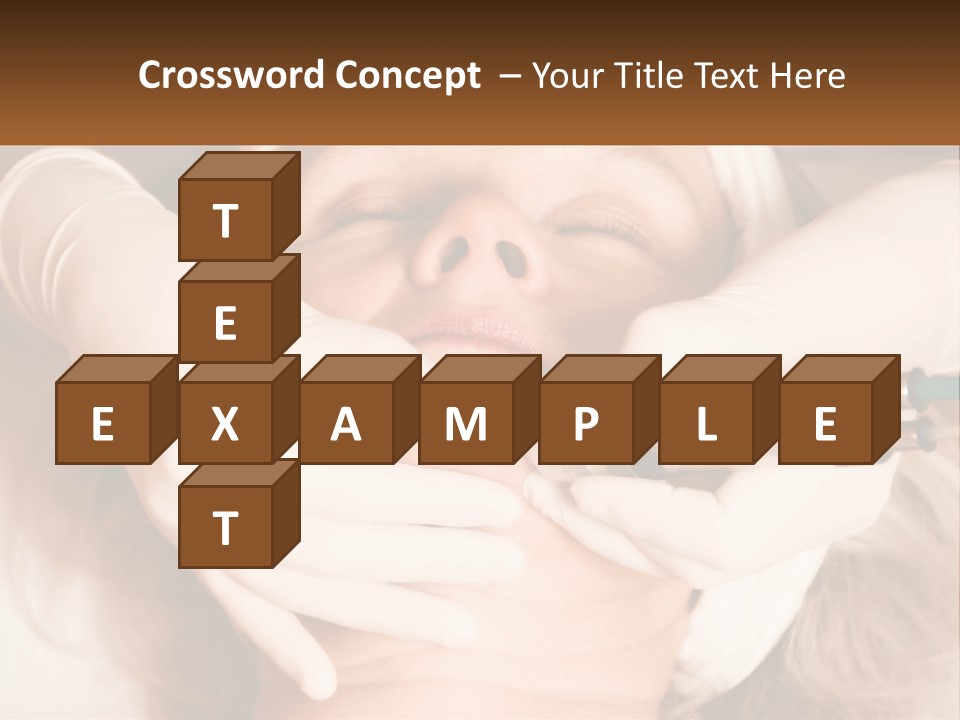 A Woman Getting A Botula Injection From A Doctor PowerPoint Template