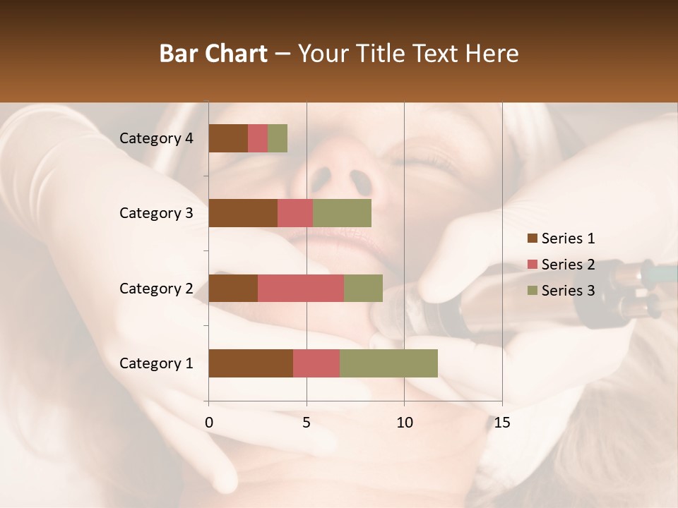 A Woman Getting A Botula Injection From A Doctor PowerPoint Template