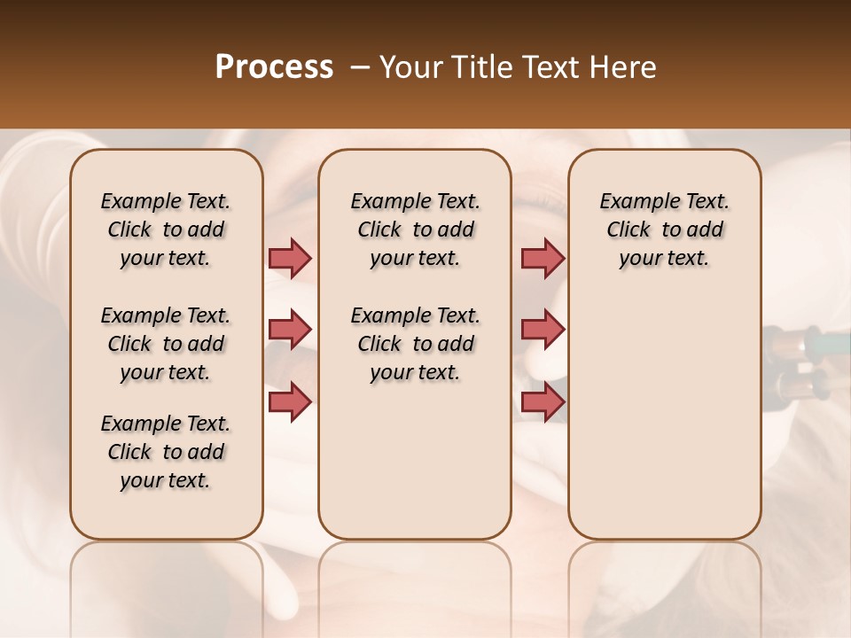 A Woman Getting A Botula Injection From A Doctor PowerPoint Template