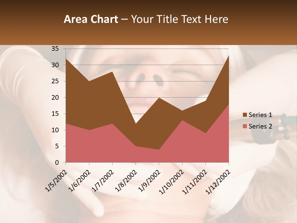 A Woman Getting A Botula Injection From A Doctor PowerPoint Template