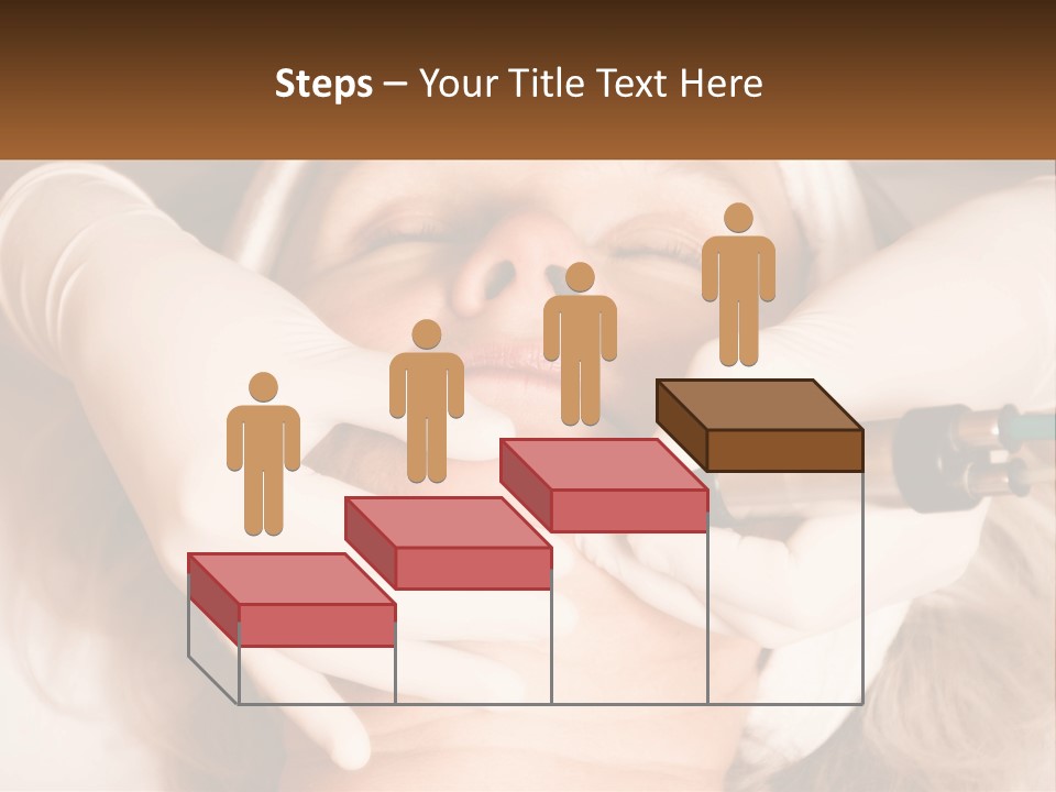 A Woman Getting A Botula Injection From A Doctor PowerPoint Template