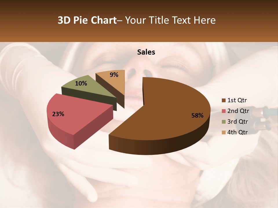 A Woman Getting A Botula Injection From A Doctor PowerPoint Template