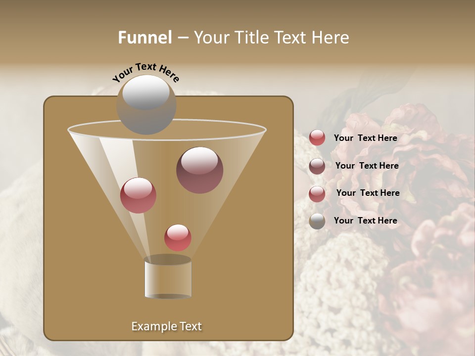 A Baby Is Sleeping On A Blanket With Flowers PowerPoint Template