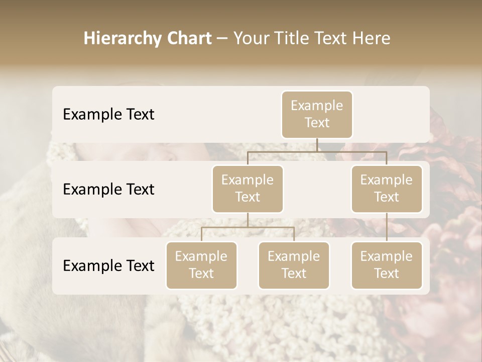 A Baby Is Sleeping On A Blanket With Flowers PowerPoint Template