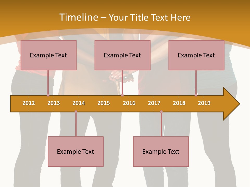 A Group Of People Holding Hands In A Circle PowerPoint Template