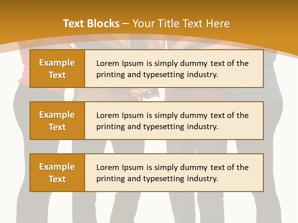 A Group Of People Holding Hands In A Circle PowerPoint Template