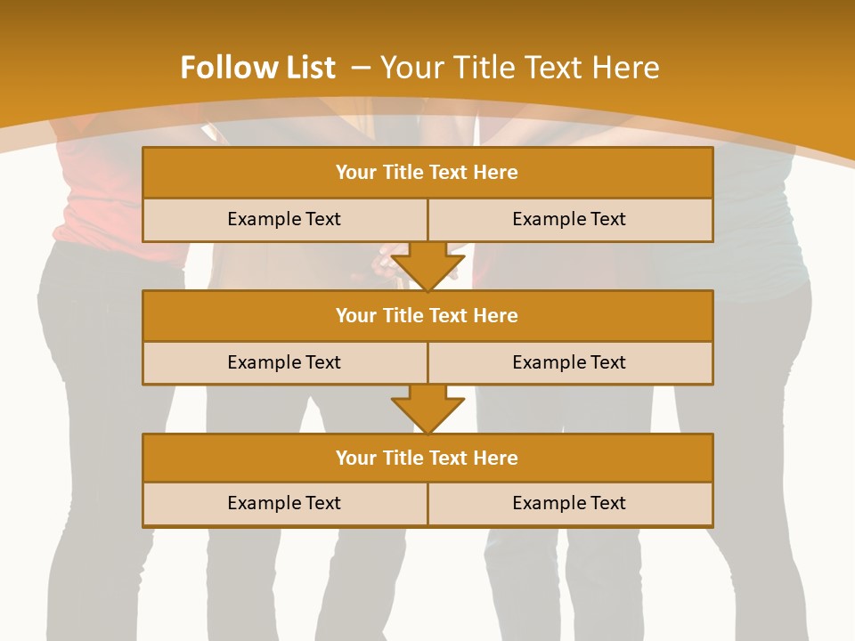 A Group Of People Holding Hands In A Circle PowerPoint Template