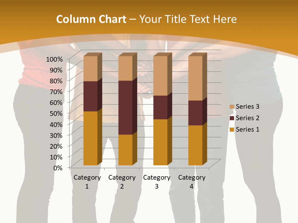 A Group Of People Holding Hands In A Circle PowerPoint Template
