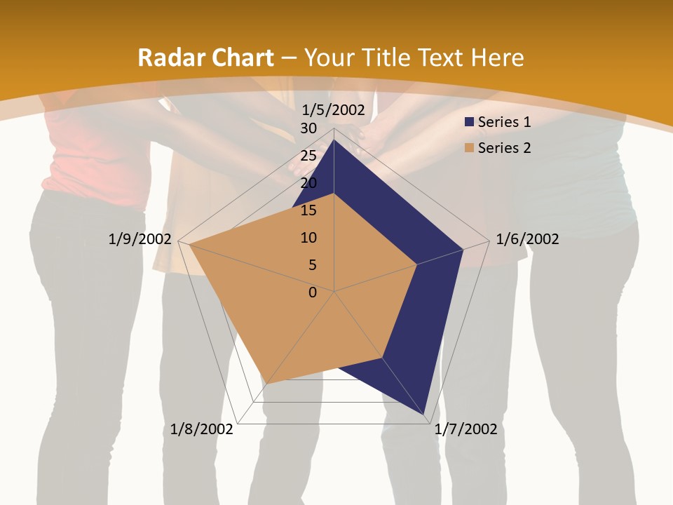 A Group Of People Holding Hands In A Circle PowerPoint Template
