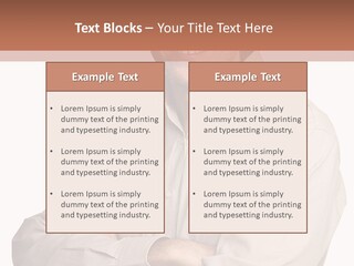 A Man In A Hat Is Standing With His Arms Crossed PowerPoint Template