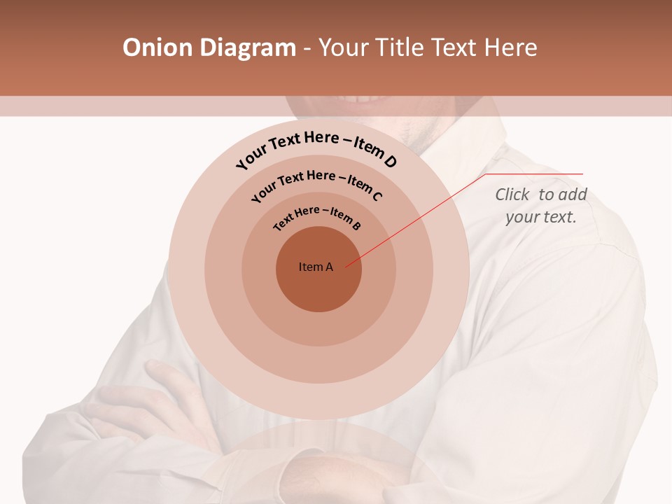 A Man In A Hat Is Standing With His Arms Crossed PowerPoint Template