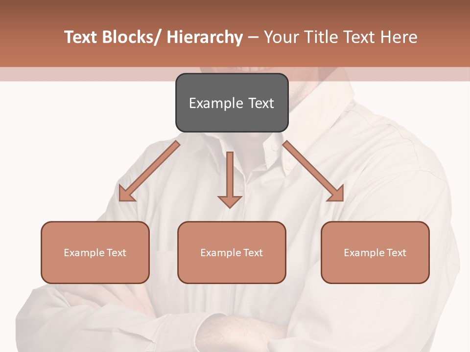 A Man In A Hat Is Standing With His Arms Crossed PowerPoint Template