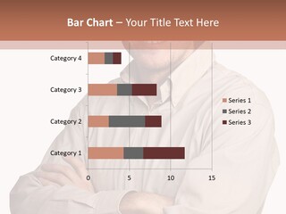 A Man In A Hat Is Standing With His Arms Crossed PowerPoint Template