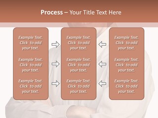 A Man In A Hat Is Standing With His Arms Crossed PowerPoint Template