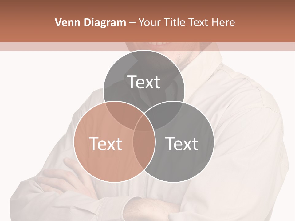 A Man In A Hat Is Standing With His Arms Crossed PowerPoint Template