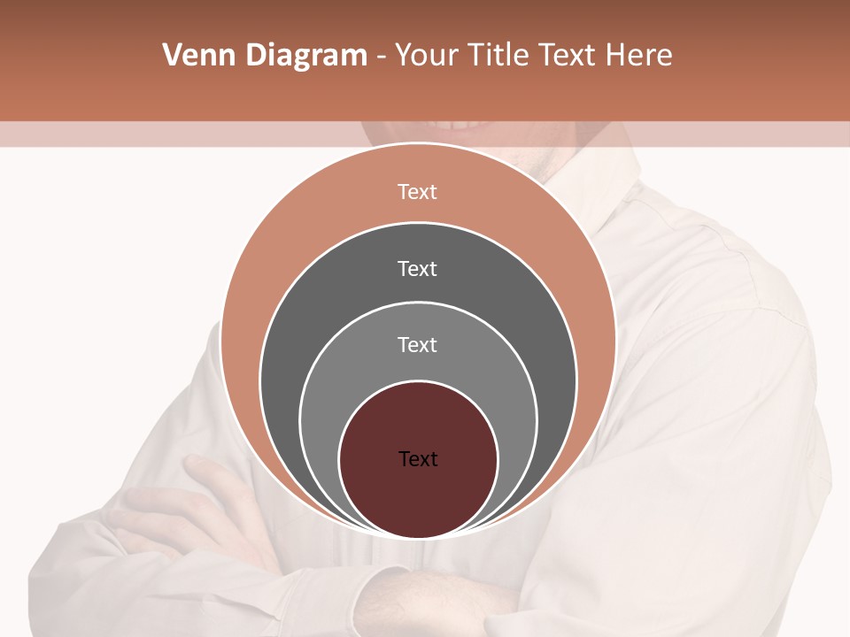 A Man In A Hat Is Standing With His Arms Crossed PowerPoint Template