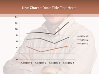 A Man In A Hat Is Standing With His Arms Crossed PowerPoint Template