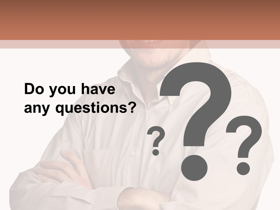 A Man In A Hat Is Standing With His Arms Crossed PowerPoint Template