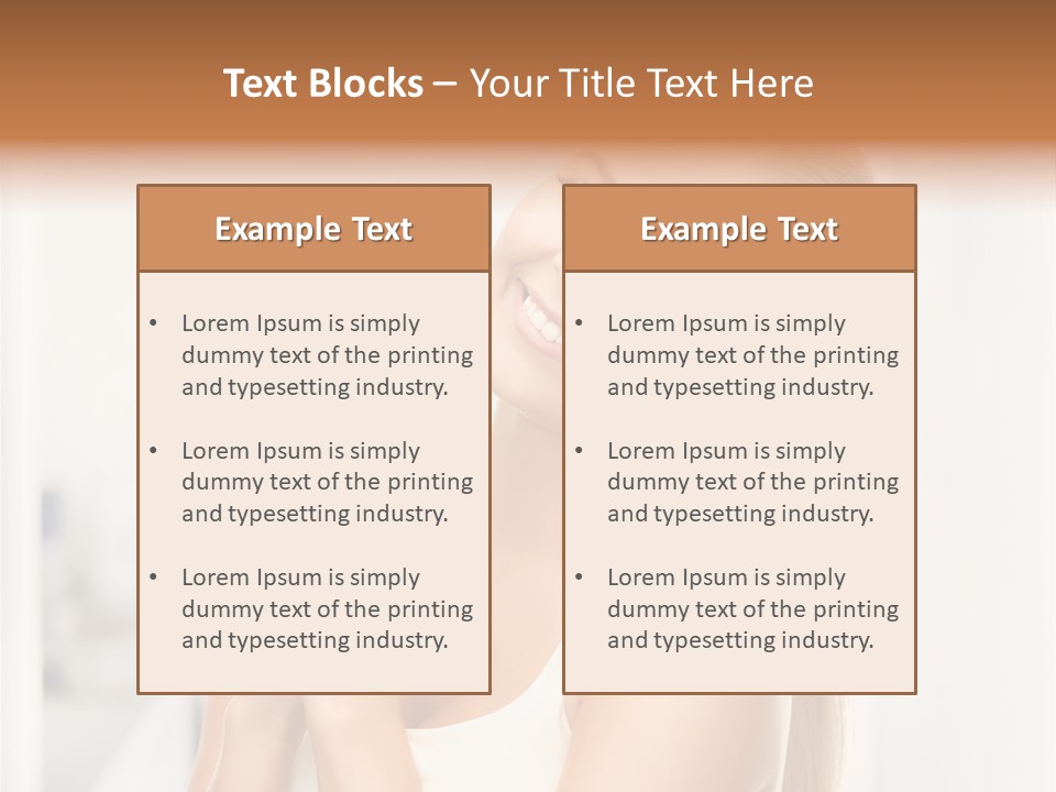 A Beautiful Woman Holding A Pill Pill Powerpoint Presentation Template PowerPoint Template