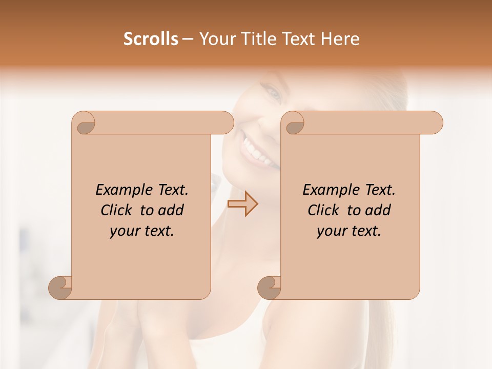 A Beautiful Woman Holding A Pill Pill Powerpoint Presentation Template PowerPoint Template