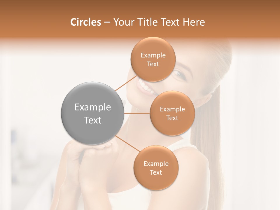 A Beautiful Woman Holding A Pill Pill Powerpoint Presentation Template PowerPoint Template