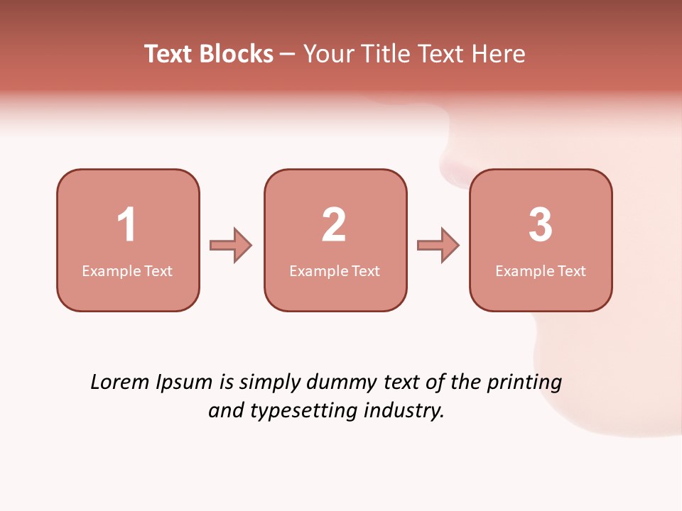 A Woman With Her Mouth Open And Tongue Out PowerPoint Template