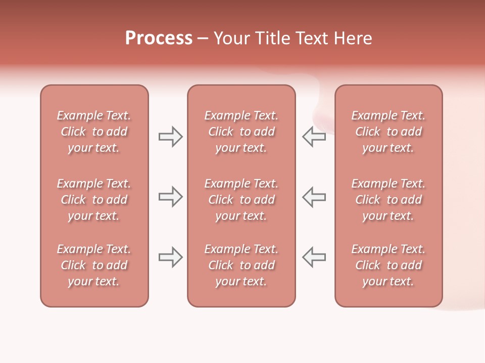 A Woman With Her Mouth Open And Tongue Out PowerPoint Template