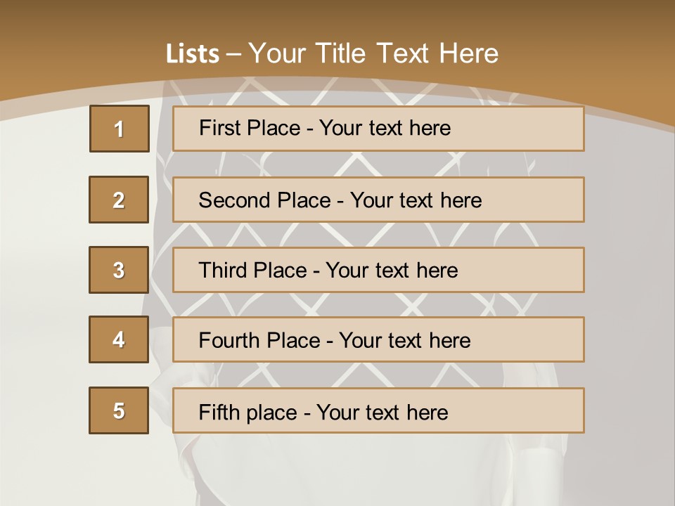 A Woman In A Black And White Sweater On A Runway PowerPoint Template