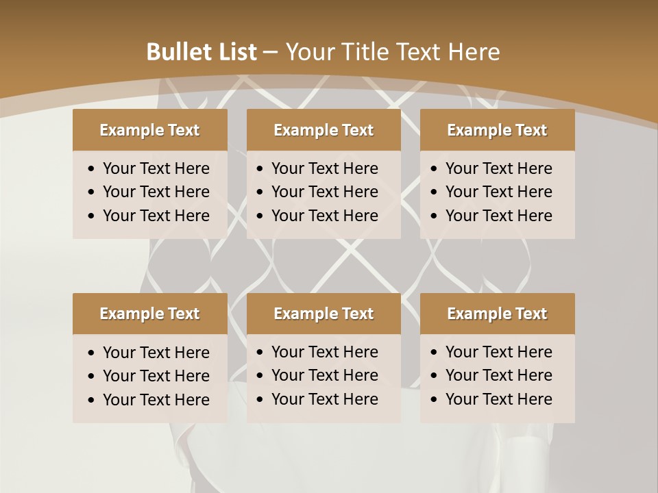 A Woman In A Black And White Sweater On A Runway PowerPoint Template