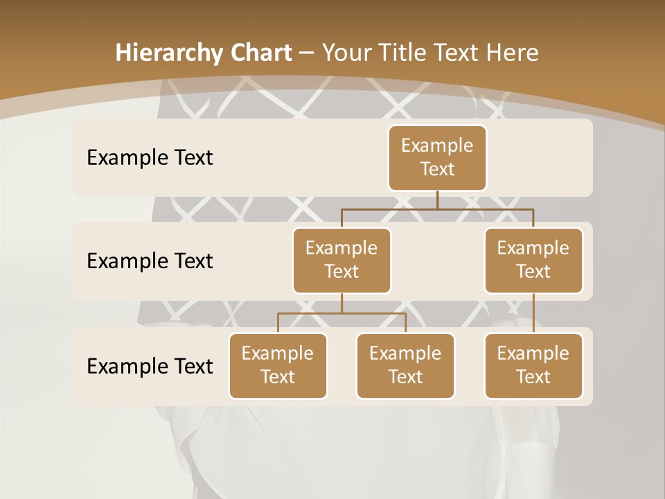 A Woman In A Black And White Sweater On A Runway PowerPoint Template