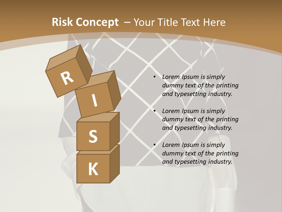 A Woman In A Black And White Sweater On A Runway PowerPoint Template