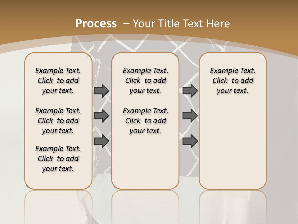 A Woman In A Black And White Sweater On A Runway PowerPoint Template