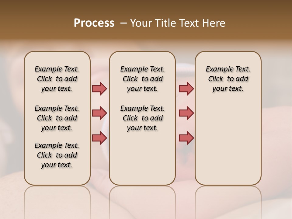 A Woman Holding A Sleeping Baby In Her Arms PowerPoint Template