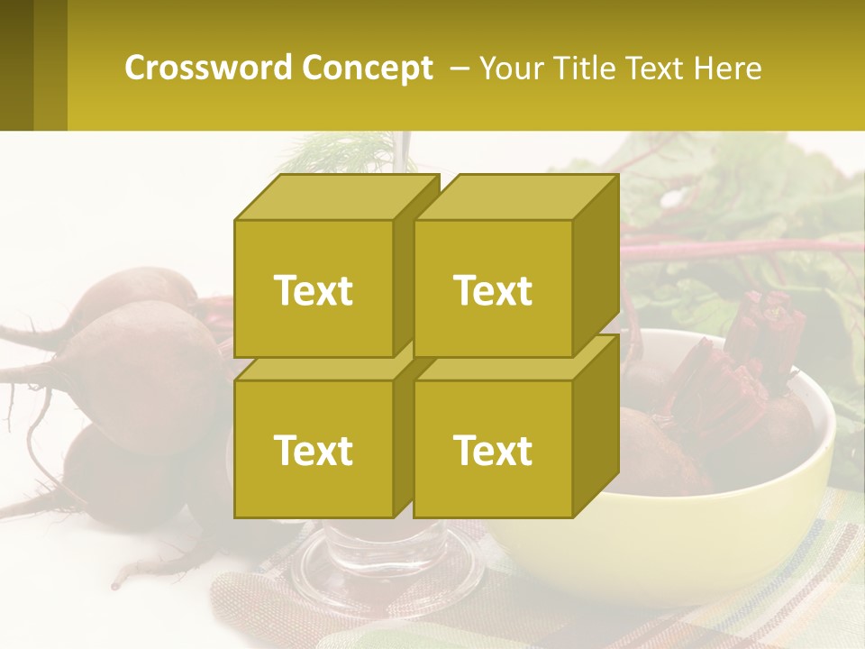 A Bowl Of Beets Next To A Glass Of Beet Juice PowerPoint Template