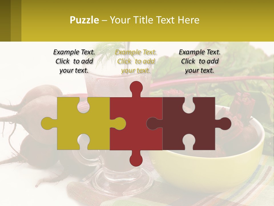 A Bowl Of Beets Next To A Glass Of Beet Juice PowerPoint Template