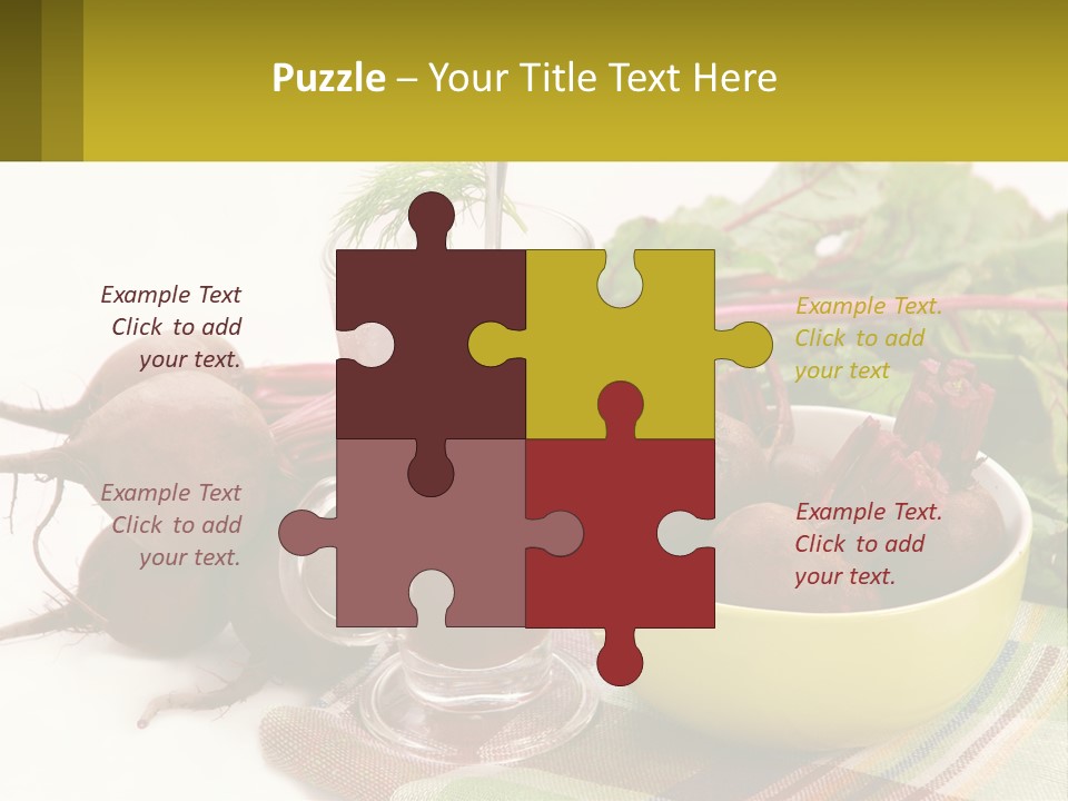 A Bowl Of Beets Next To A Glass Of Beet Juice PowerPoint Template