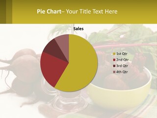 A Bowl Of Beets Next To A Glass Of Beet Juice PowerPoint Template