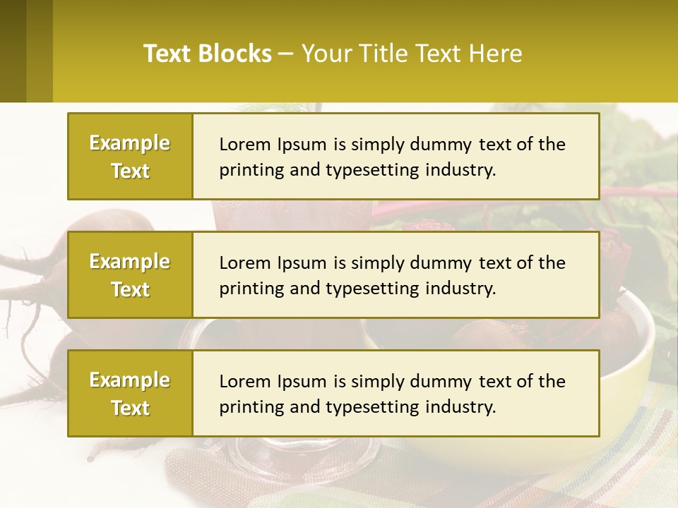 A Bowl Of Beets Next To A Glass Of Beet Juice PowerPoint Template