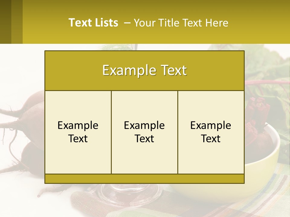 A Bowl Of Beets Next To A Glass Of Beet Juice PowerPoint Template