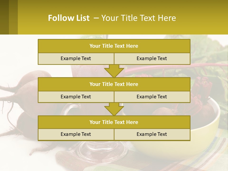 A Bowl Of Beets Next To A Glass Of Beet Juice PowerPoint Template