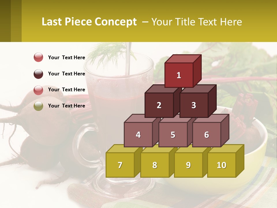 A Bowl Of Beets Next To A Glass Of Beet Juice PowerPoint Template