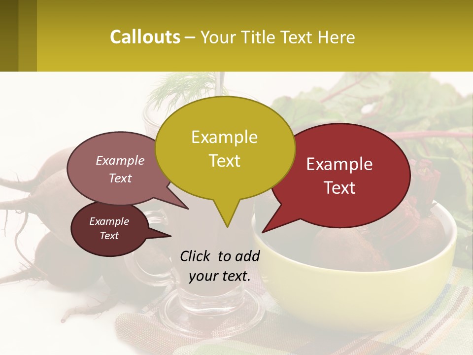 A Bowl Of Beets Next To A Glass Of Beet Juice PowerPoint Template