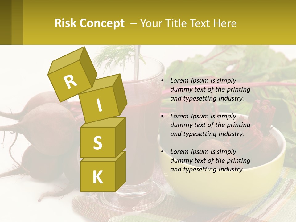 A Bowl Of Beets Next To A Glass Of Beet Juice PowerPoint Template