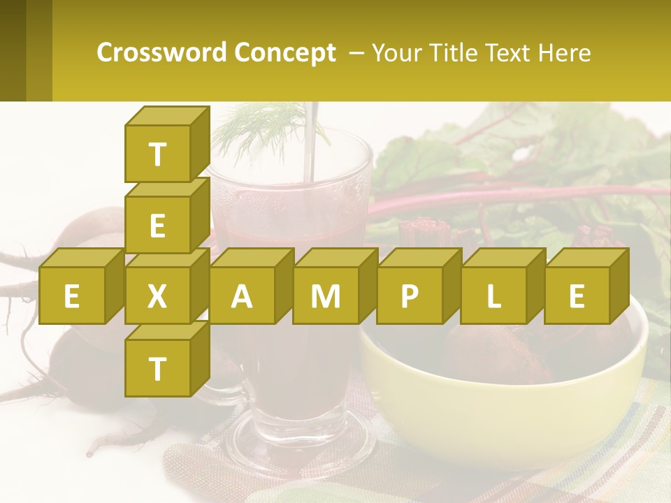 A Bowl Of Beets Next To A Glass Of Beet Juice PowerPoint Template