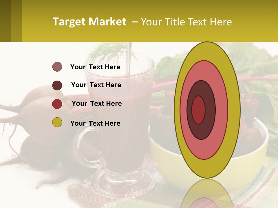 A Bowl Of Beets Next To A Glass Of Beet Juice PowerPoint Template