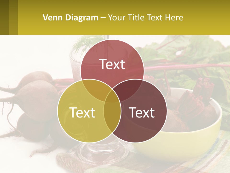 A Bowl Of Beets Next To A Glass Of Beet Juice PowerPoint Template