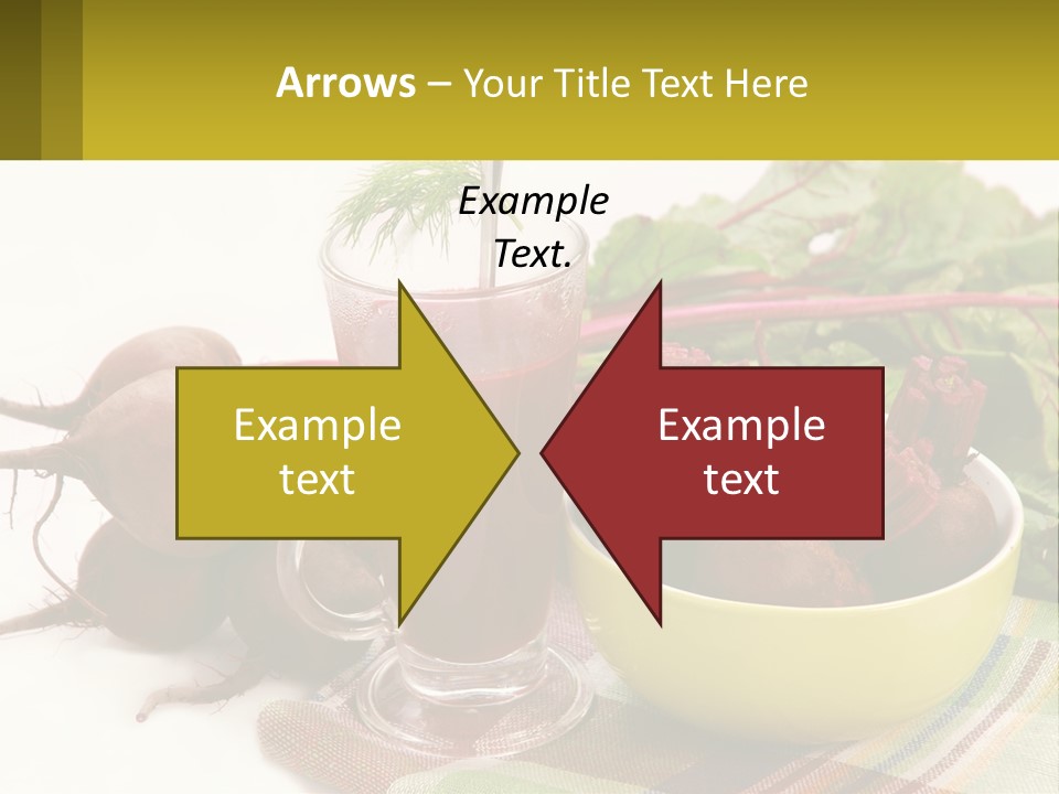 A Bowl Of Beets Next To A Glass Of Beet Juice PowerPoint Template